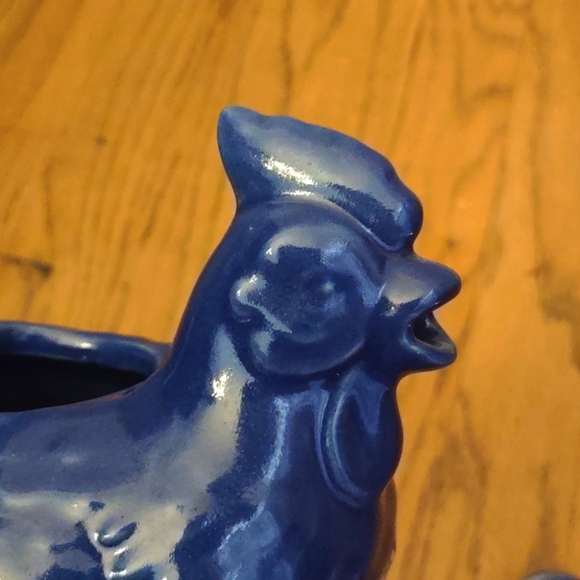 Clay City Pottery Blue Hen Tea Pot - Picture 9 of 11